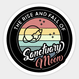 Murderbot Diaries The Rise and Fall of Sanctuary Moon Sticker